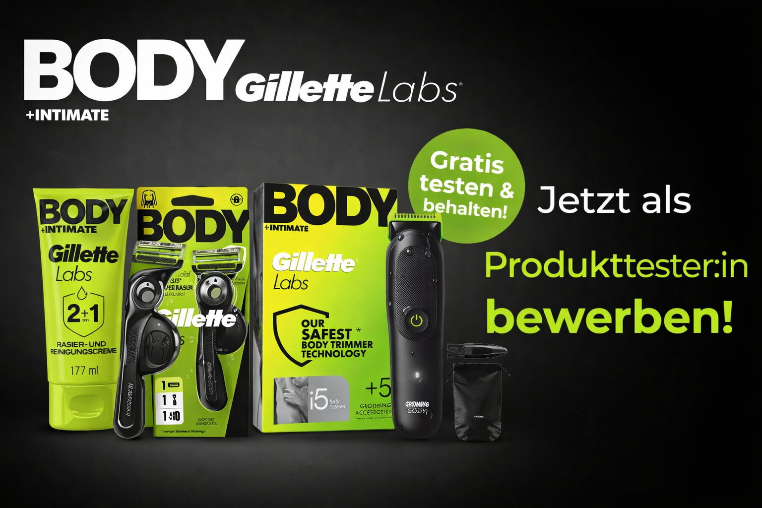 Gillette Labs Produkttest